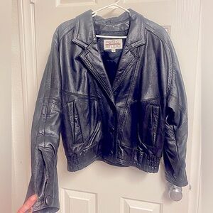 Vintage leather jacket